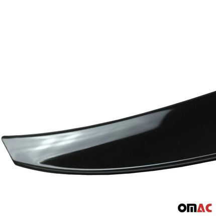 Heckspoiler Heckflügel Hecklippe für Audi A3 8V Limousine 2013-2020 ABS Schwarz