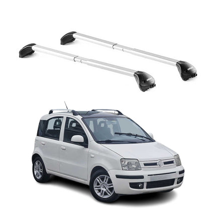 Dachträger für Fiat Panda III Cross 2014-2026 5 tür 100kg Alu Silber 2x ABE