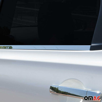 Fensterleisten Zierleisten für Nissan Qashqai +2 2008-2014 Edelstahl Chrom 4tlg