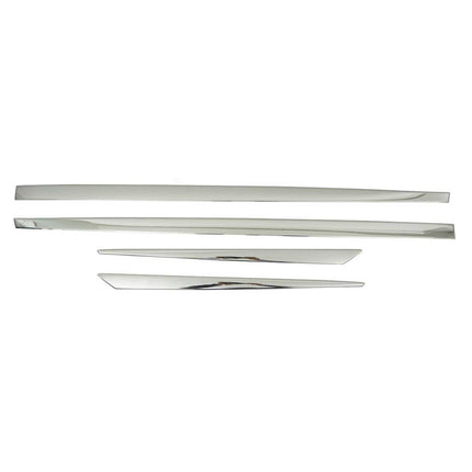 Seitentürleiste Türleisten Türschutzleiste für Renault Megane 2008-2016 Chrom 4x