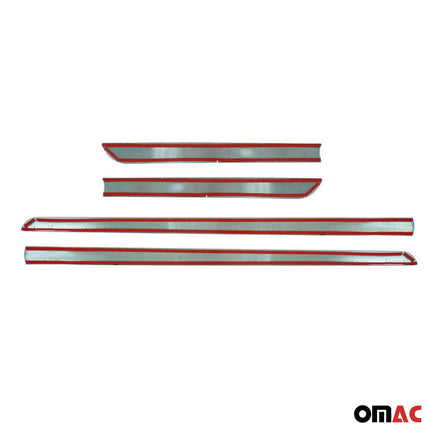 Türschutzleisten Seitentürleiste Türleisten für VW Golf 2008-2012 Edelstahl 4x
