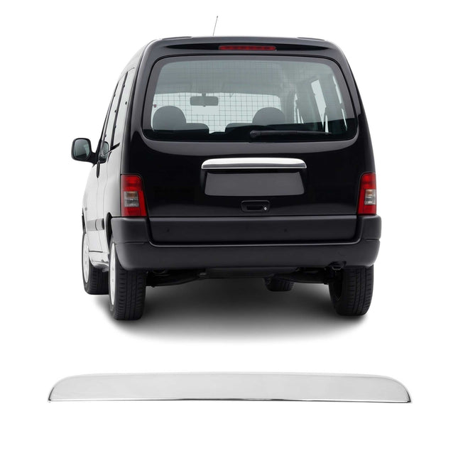 Heckklappe Kofferraumöffner Griff für Peugeot Partner 1996-2008 Edelstahl Chrom