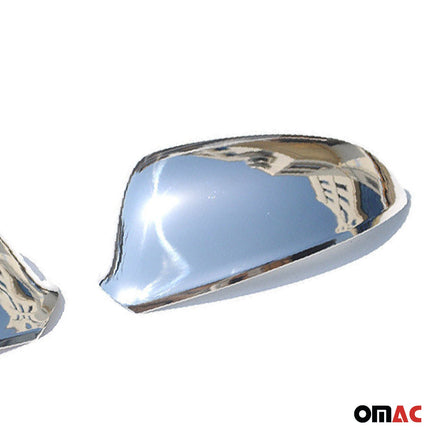 Spiegelkappen Spiegelabdeckung für Opel Astra J 2009-2015 Edelstahl Chrom 2tlg