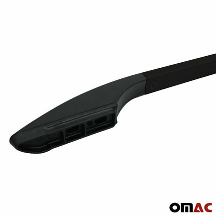 Dachreling Dachgepäckträger für Fiat Scudo 2007-2016 L2 Mitte RS Alu Schwarz