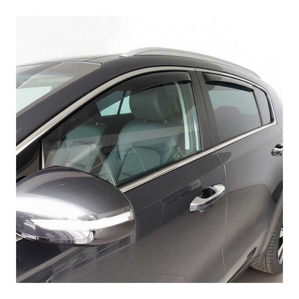 Windabweiser Regenabweiser für Kia Sportage 2016-2021 Dunkel Acryl 4tlg