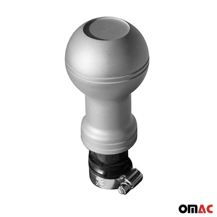 Schaltknauf Schaltknopf für VW Golf Cabriolet 1979-1993 Manuelle Alu Silber