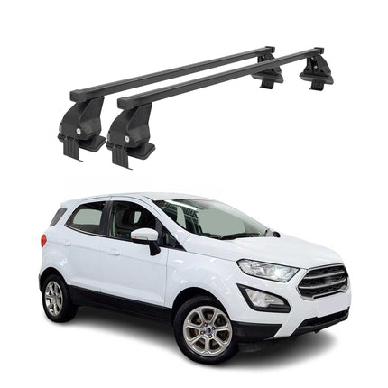 Menabo Dachträger Grundtäger für Ford Ecosport 2017-2023 FL 50kg Stahl Schwarz