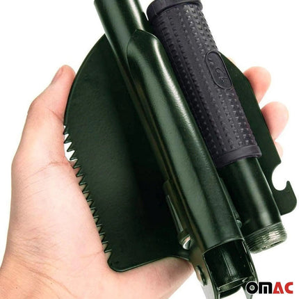 Multifunktions Klappspaten mit Kompass Tasche Spaten Garten Hacke Säge Outdoor