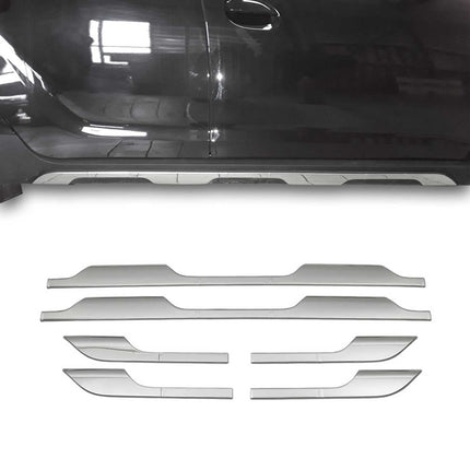 Seitentürleiste Türschutzleiste für Dacia Duster 2018-2021 Edelstahl Chrom 6x