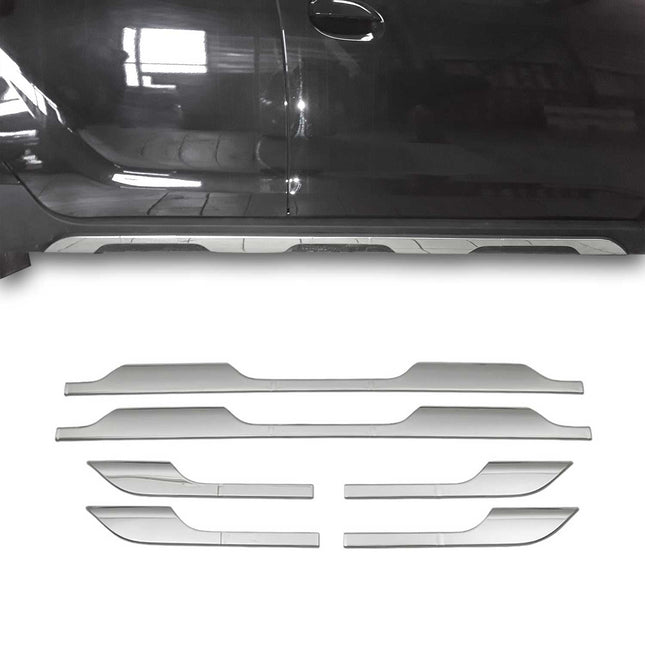 Seitentürleiste Türschutzleiste für Dacia Duster 2018-2021 Edelstahl Chrom 6x