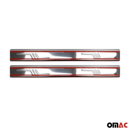 Einstiegsleisten Türschweller für Toyota Corolla 2007-2013 Edelstahl Chrom 2tlg