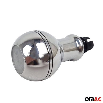 Schaltknauf Schaltknopf für VW Touran 2003-2026 5 / 6 Gang Aluminium Silber