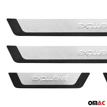 Einstiegsleisten Türschweller Exclusive für Opel Corsa C Mokka Mokka-e Chrom 4x