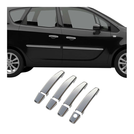 Chrom Türgriff Blende für Opel Corsa D 2006-2014 Edelstahl 4tlg