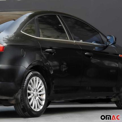 Fensterleisten Zierleisten für Ford Mondeo mk4 Limo Turnier 2007-14 Chrom 6tlg