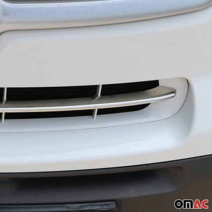 Kühlergrill Grillleisten für Fiat 500L Rockstar Trekking 2012-17 Edelstahl Chrom