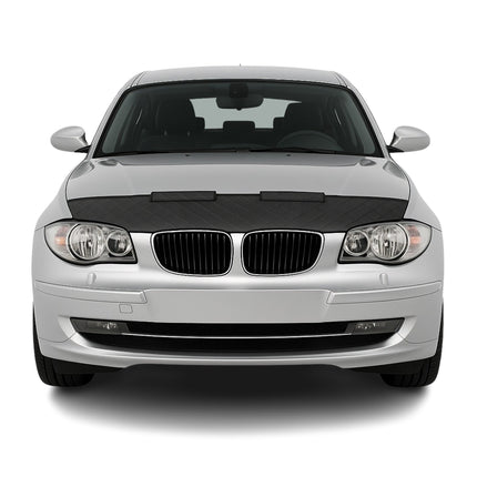 Schwarz Halb Haubenbra Steinschlagschutz Bonnet Bra für BMW 1er E87 2004-2011