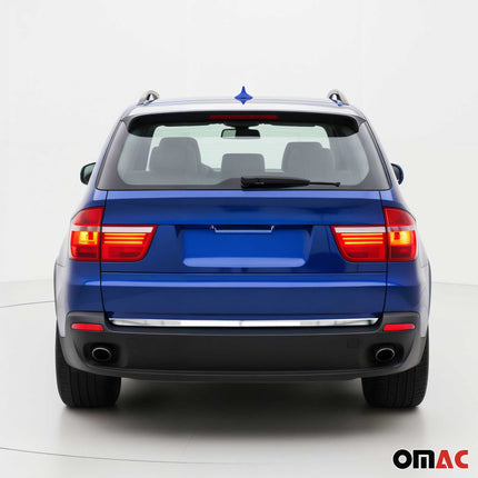 Kofferraumleiste Heckklappe Leiste für BMW X5 E70 2006-2013 Edelstahl Chrom