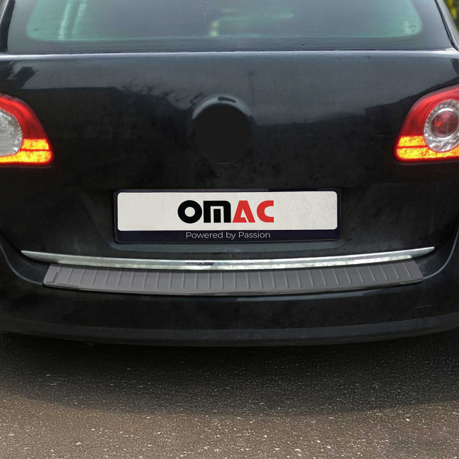Ladekantenschutz Stoßstange für VW Passat B7 Variant 2010-2014 Dunkel Chrom