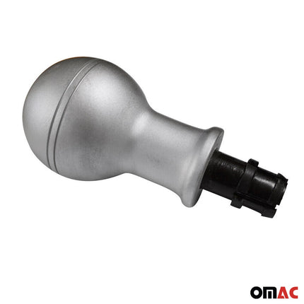 Schaltknauf Schaltknopf für VW Sharan 1995-2010 5-Gang Aluminium Silber
