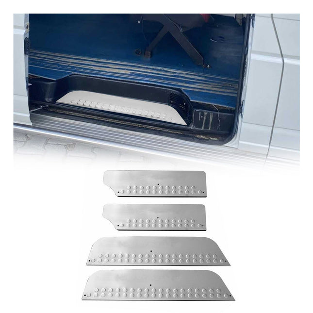 Einstiegsleisten Türschweller für VW Caravelle T4 1990-2003 Edelstahl Chrom 3x