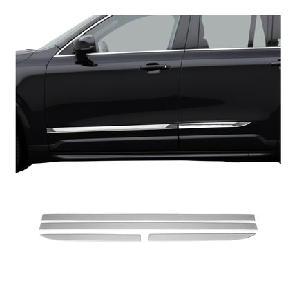 Seitentürleiste Türleisten Türschutzleiste für BMW 5er G30 2017-2024 Chrom 4x