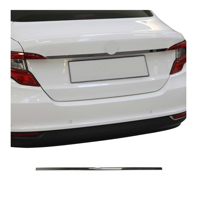 Heckklappe Kofferraumöffner Griff für Fiat Tipo 2015-2026 Limo Edelstahl Dunkel