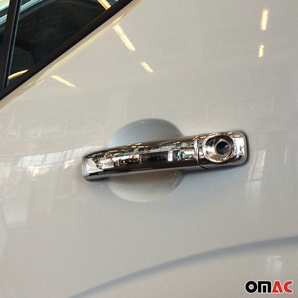 Türgriff Blende Türgriffkappen für Opel Vivaro B 2014-2019 4-Tür Edelstahl 8tlg