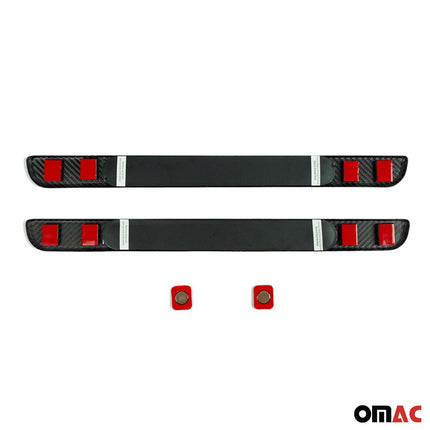 Einstiegsleisten Exclusive Türschwellerleisten Auto Carbon 2x 45Cm