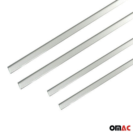 Fensterleisten Fensterrahmen für Fiat Palio / Sienna 1995-2004 Edelstahl Chrom