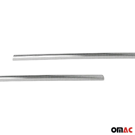 Kühlergrill Leisten Grillleisten für Hyundai Sonata 5 2005-10 Edelstahl Chrom 2x