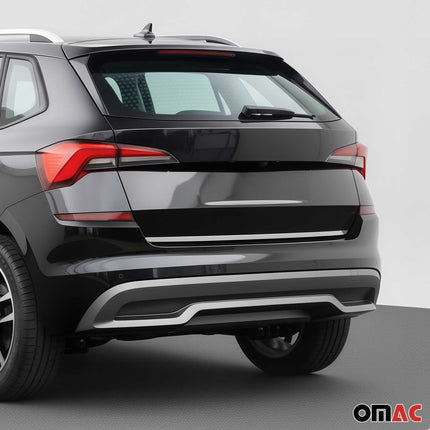 Kofferraumleiste Heckleiste für Skoda Kamiq 2019-2026 Untere Chrom Edelstahl