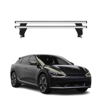 Menabo Dachträger Grundtäger für Kia EV6 2021-2026 50kg Aluminium Silber 2 tlg