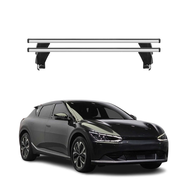 Menabo Dachträger Grundtäger für Kia EV6 2021-2026 50kg Aluminium Silber 2 tlg