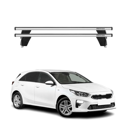 Menabo Dachträger Grundtäger für Kia Ceed 2019-2026 75kg Aluminium Silber 2 tlg