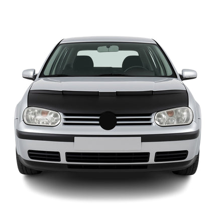 Haubenbra Steinschlagschutz Bonnet Bra für VW Golf 1997-2003 Schwarz Halb