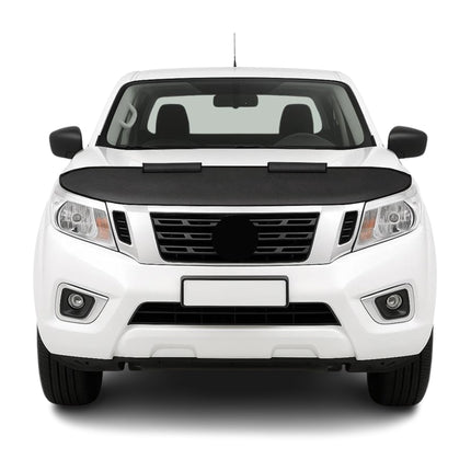 Haubenbra Steinschlagschutz für Nissan Navara D23 2015-2023 Carbon Optik Halb