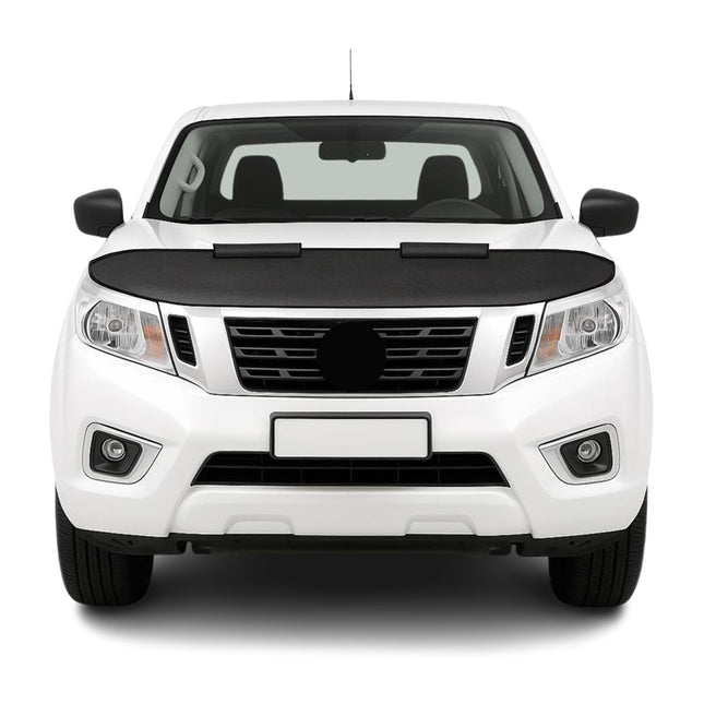 Haubenbra Steinschlagschutz für Nissan Navara D23 2015-2023 Carbon Optik Halb