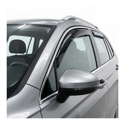 Windabweiser Regenabweiser für VW Jetta 2010-2018 Dunkel Acryl 2tlg