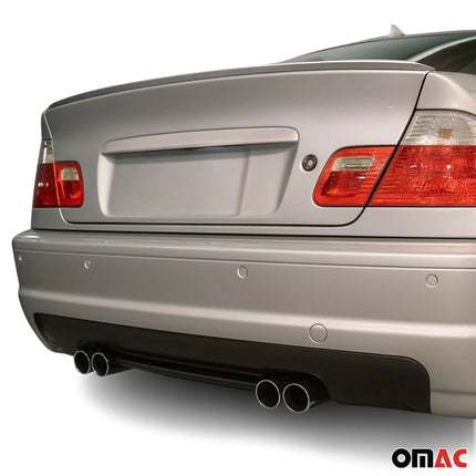 Heckspoiler Dachspoiler Hecklippe für BMW 3er E46 Limo 1998-2007 ABS Lackiert 1x