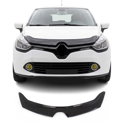 Motorhaube Deflektor Insekten Steinschlagschutz für Renault Clio 2012-19 Dunkel