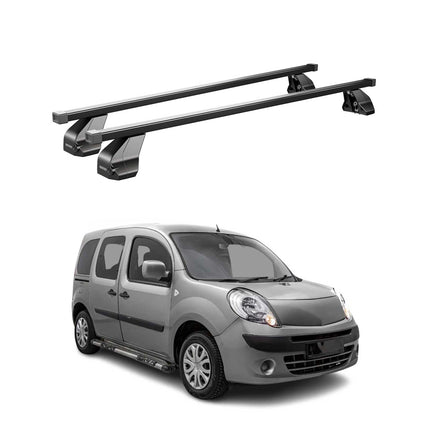 Menabo Dachträger für Renault Kangoo Express 2007-2026 75kg Stahl Schwarz 2x