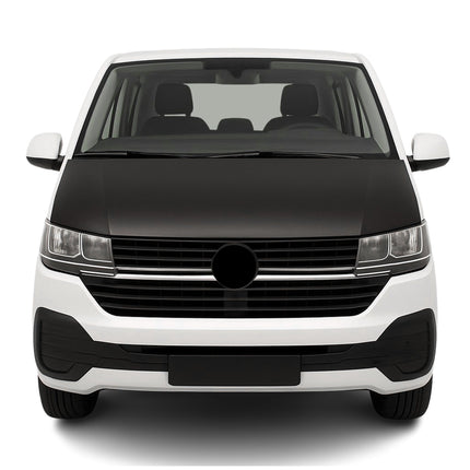 Haubenbra Bonnet Bra Steinschlagschutz für VW T6 T6.1 Transporter Schwarz