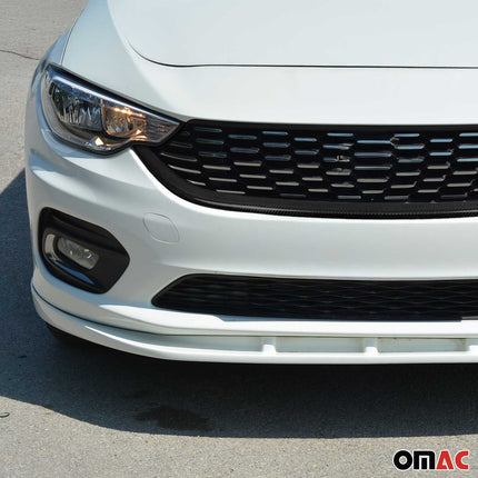 Kühlergrill Leisten Grillleisten für Fiat Tipo Limo Schrägheck 2015-2026 Carbon