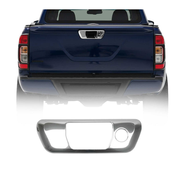 Kofferraumleiste Heckklappe Leiste für Nissan Navara 2016-2020 Edelstahl Chrom