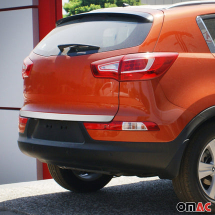 Kofferraumleiste Heckleiste für Kia Sportage 2010-2016 Untere Edelstahl Chrom