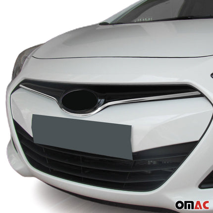 Kühlergrill Leisten Grillleisten für Hyundai i30 2011-2018 Edelstahl Chrom 1tlg