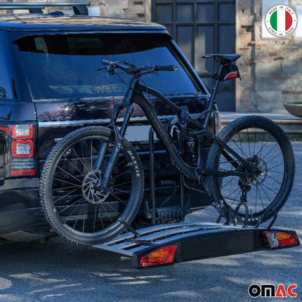 Menabo Fahrradträger Kupplungsträger Fahrrad-heckträger für 2 Fahrräder E-Bikes