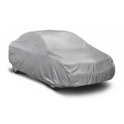 Auto Schutzhülle Vollgarage Autoabdeckung Universal Grau 406x172x119