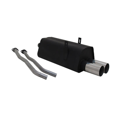 Novus Sportauspuff für BMW 3er E36 325i 2x76 RL-Design Endschalldämpfer mit ABE